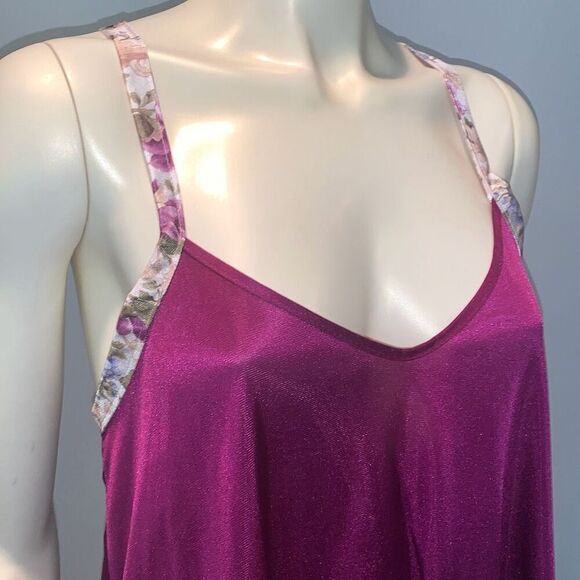 Vintage Satin Pajama Two Piece Set Size Large - Picture 3 of 12